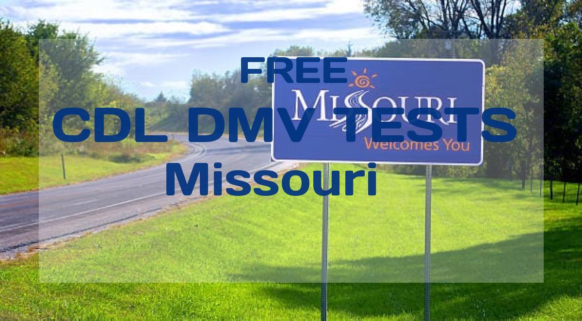 Missouri's CDL Manual 2025 Commercial Driver Handbook