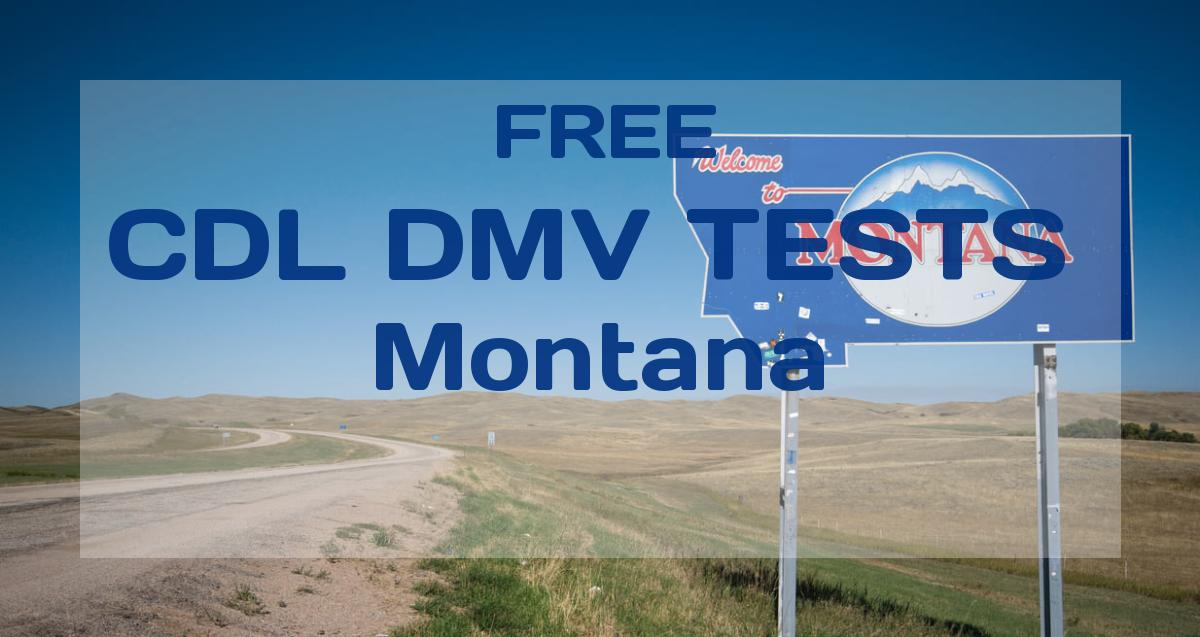 Montana's CDL Manual 2024 Commercial Driver Handbook