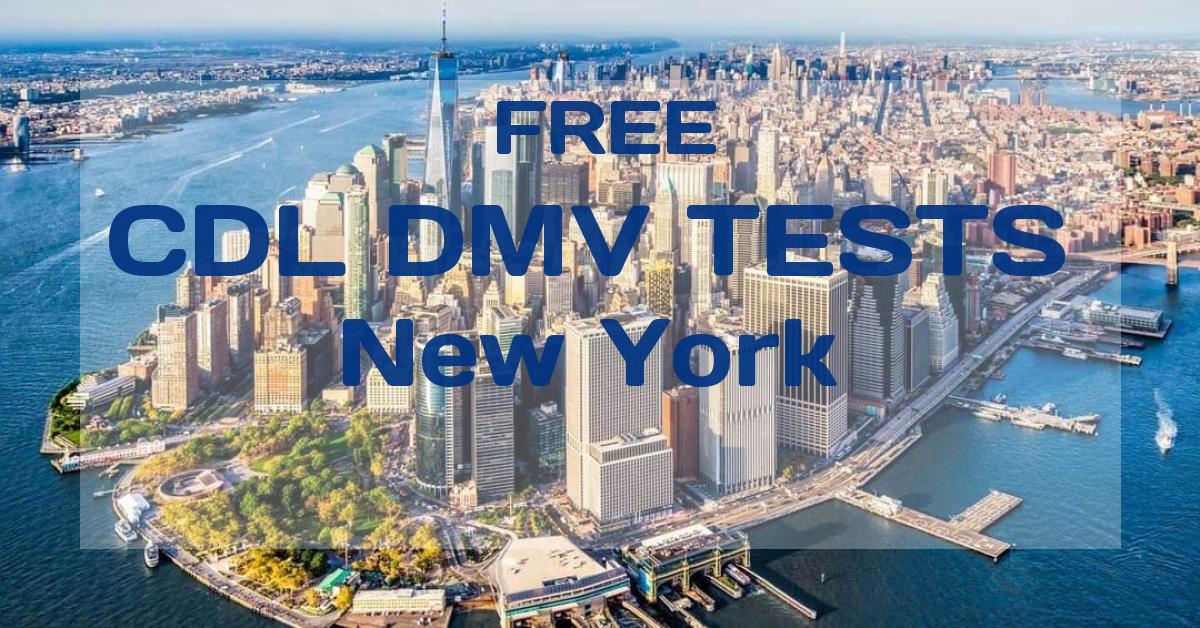 New York's CDL Manual and DMV CDL Practice Tests 2025 for FREE