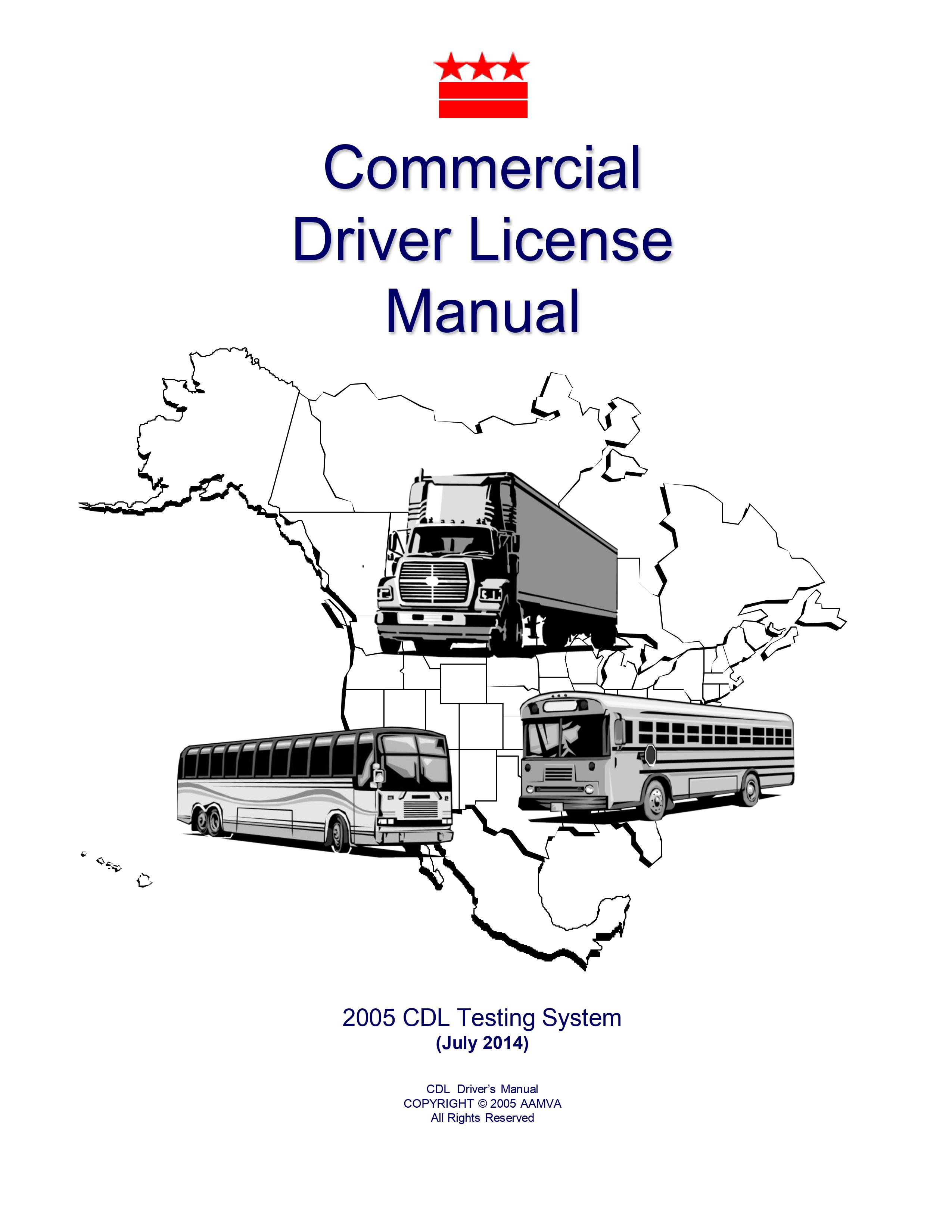 District of Columbia's CDL Manual