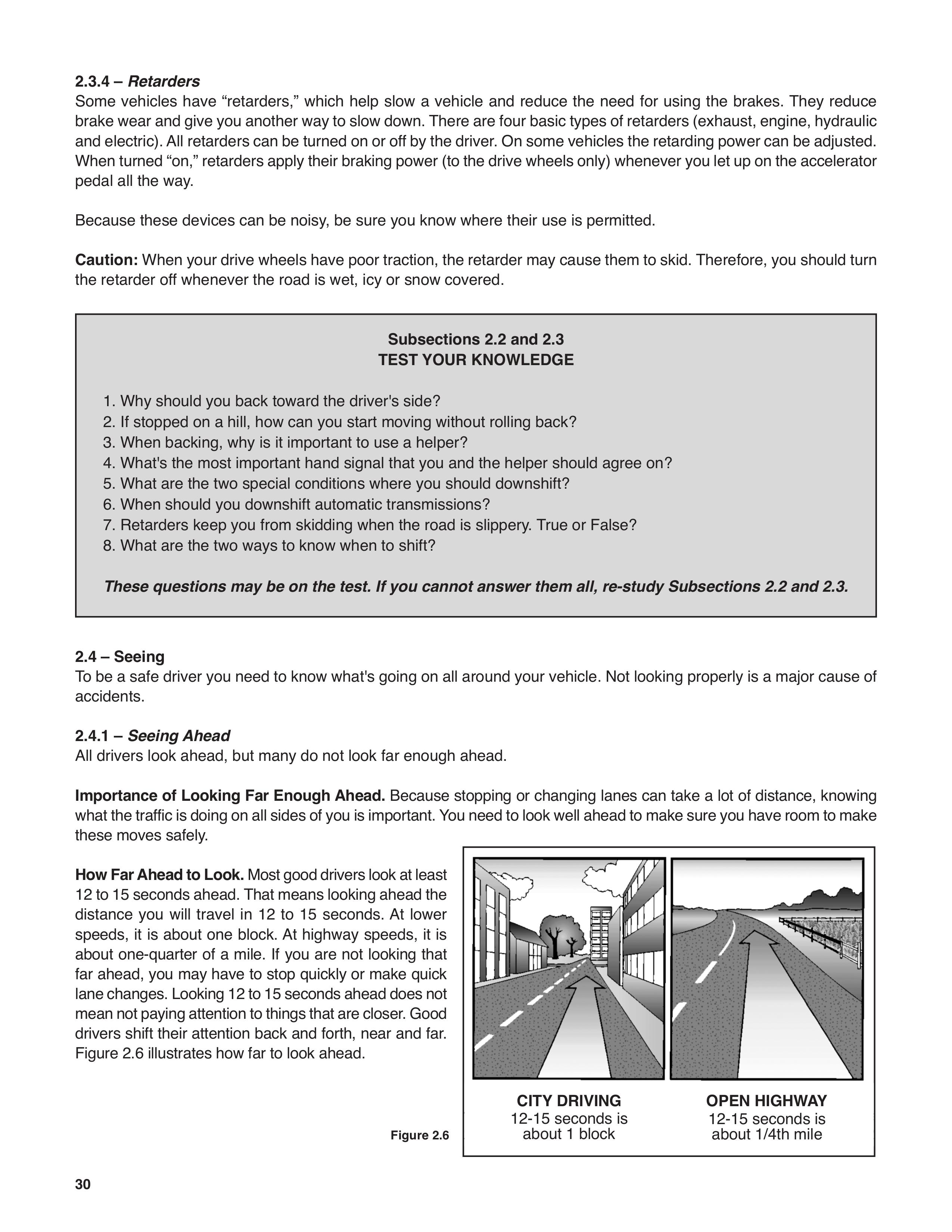 Illinois's CDL Manual 2024 Commercial Driver Handbook. Page 32