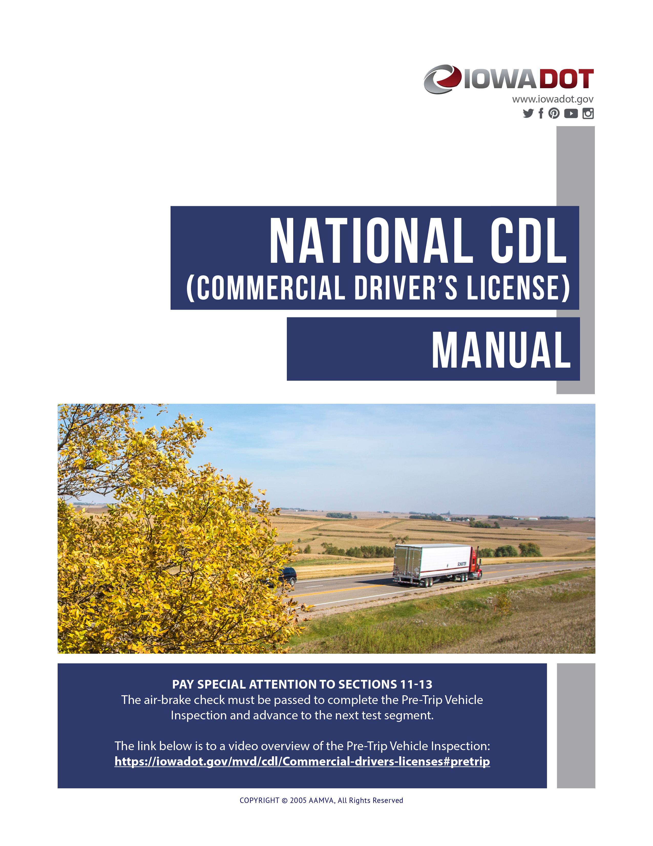 Iowa's CDL Manual