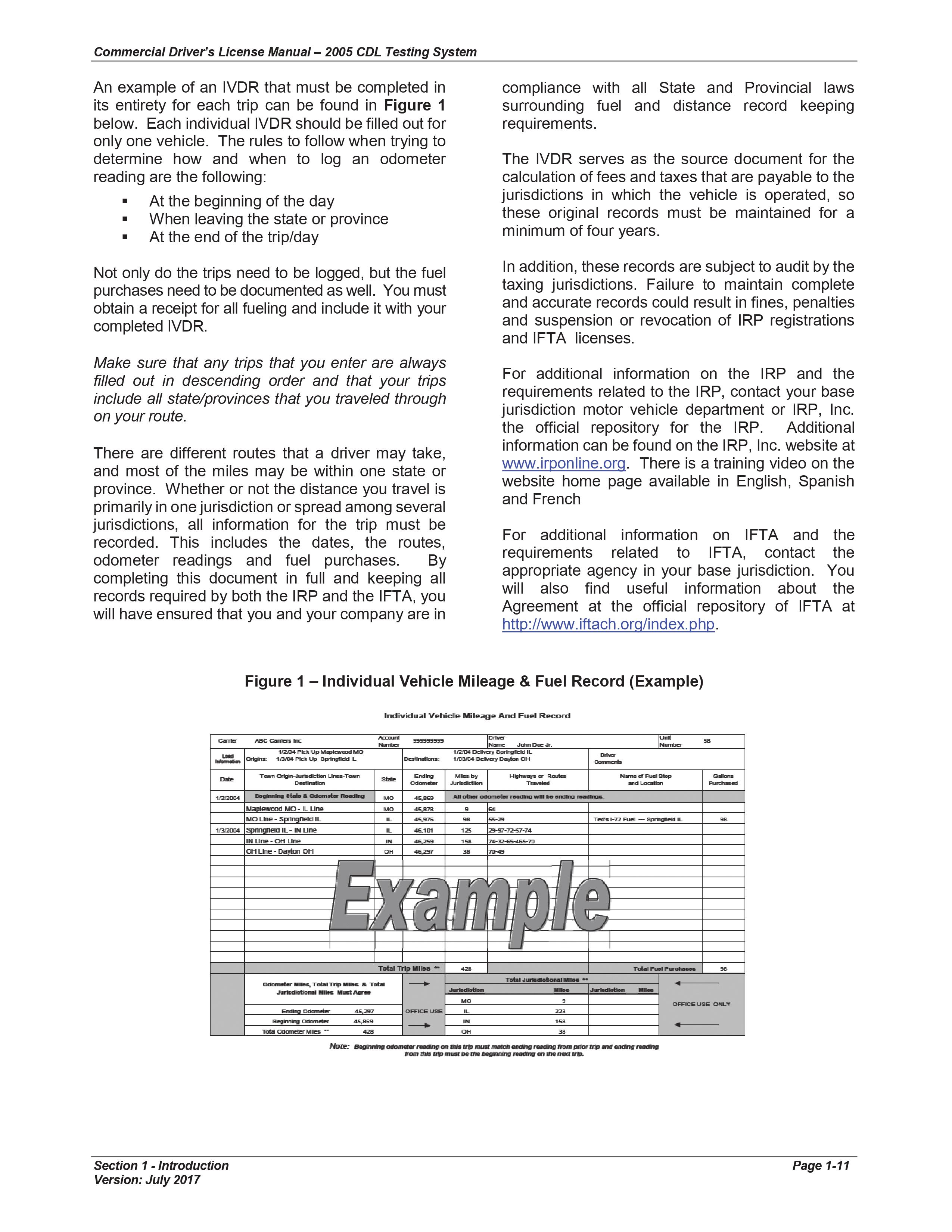 Mississippi's CDL Manual 2024 Commercial Driver Handbook. Page 17