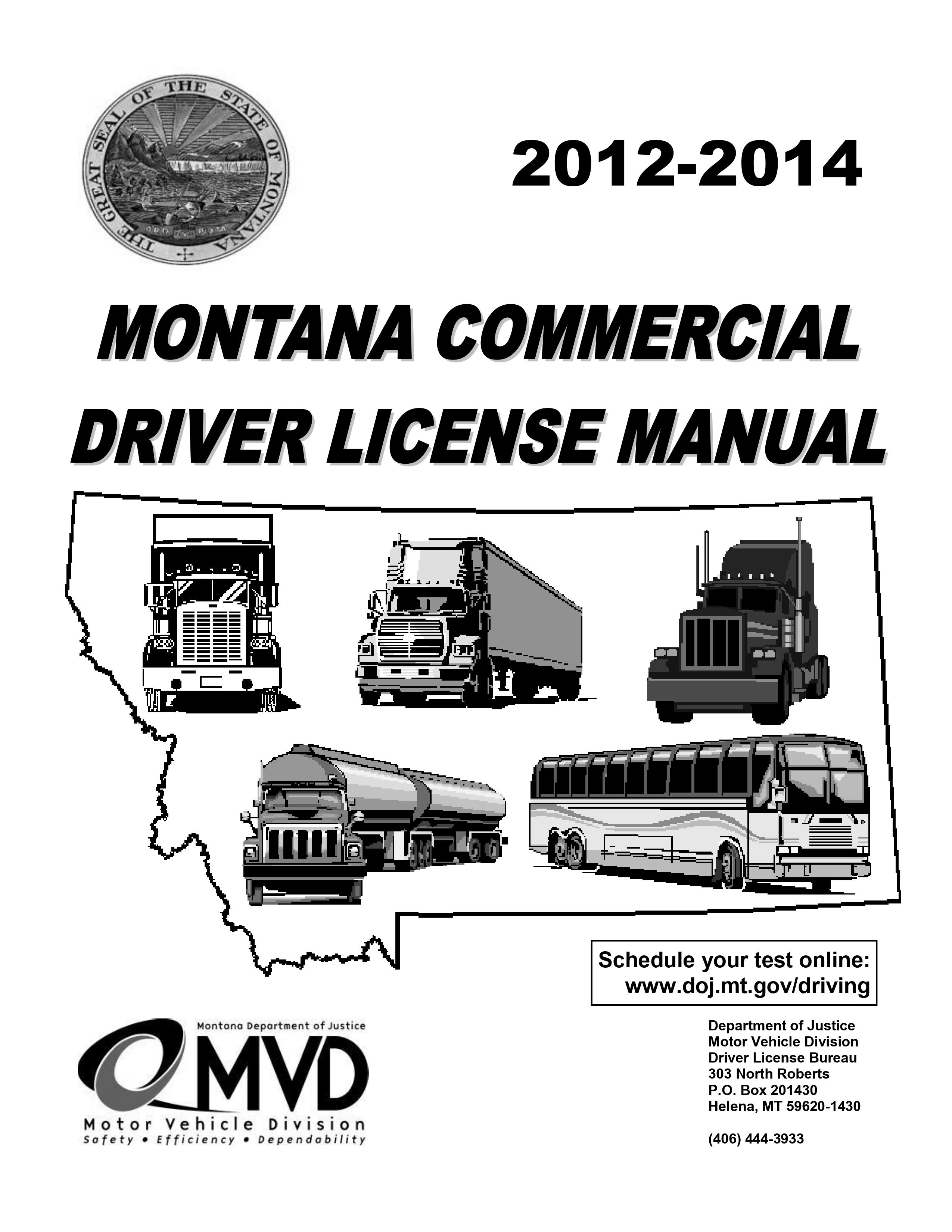 Montana's CDL Manual