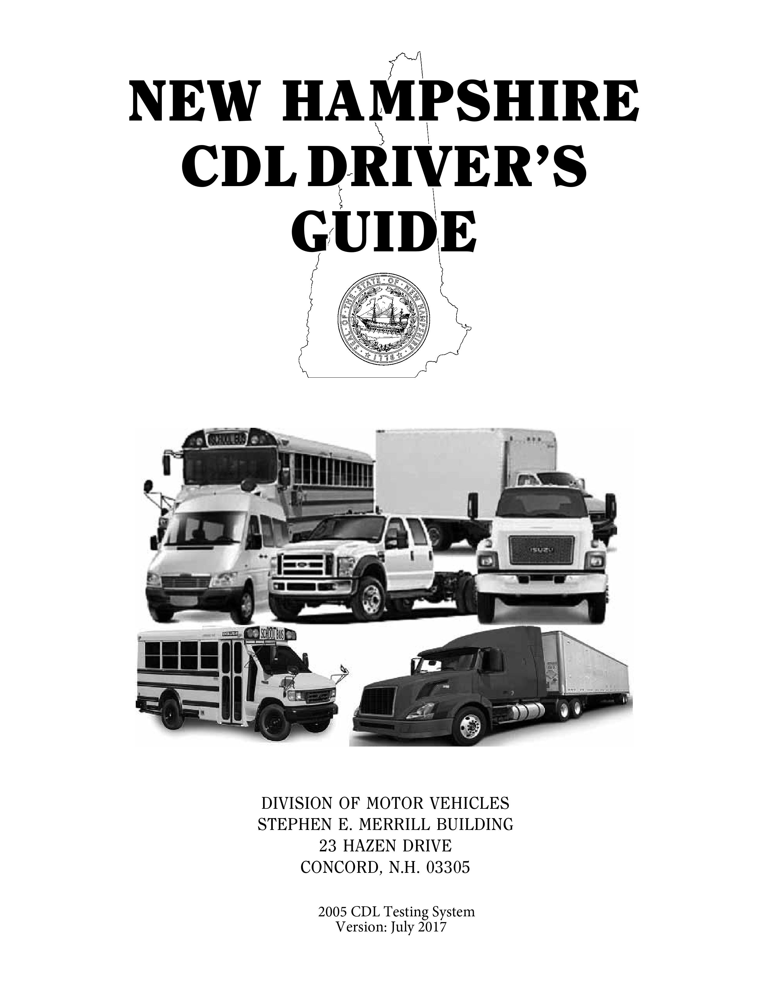 New Hampshire's CDL Manual