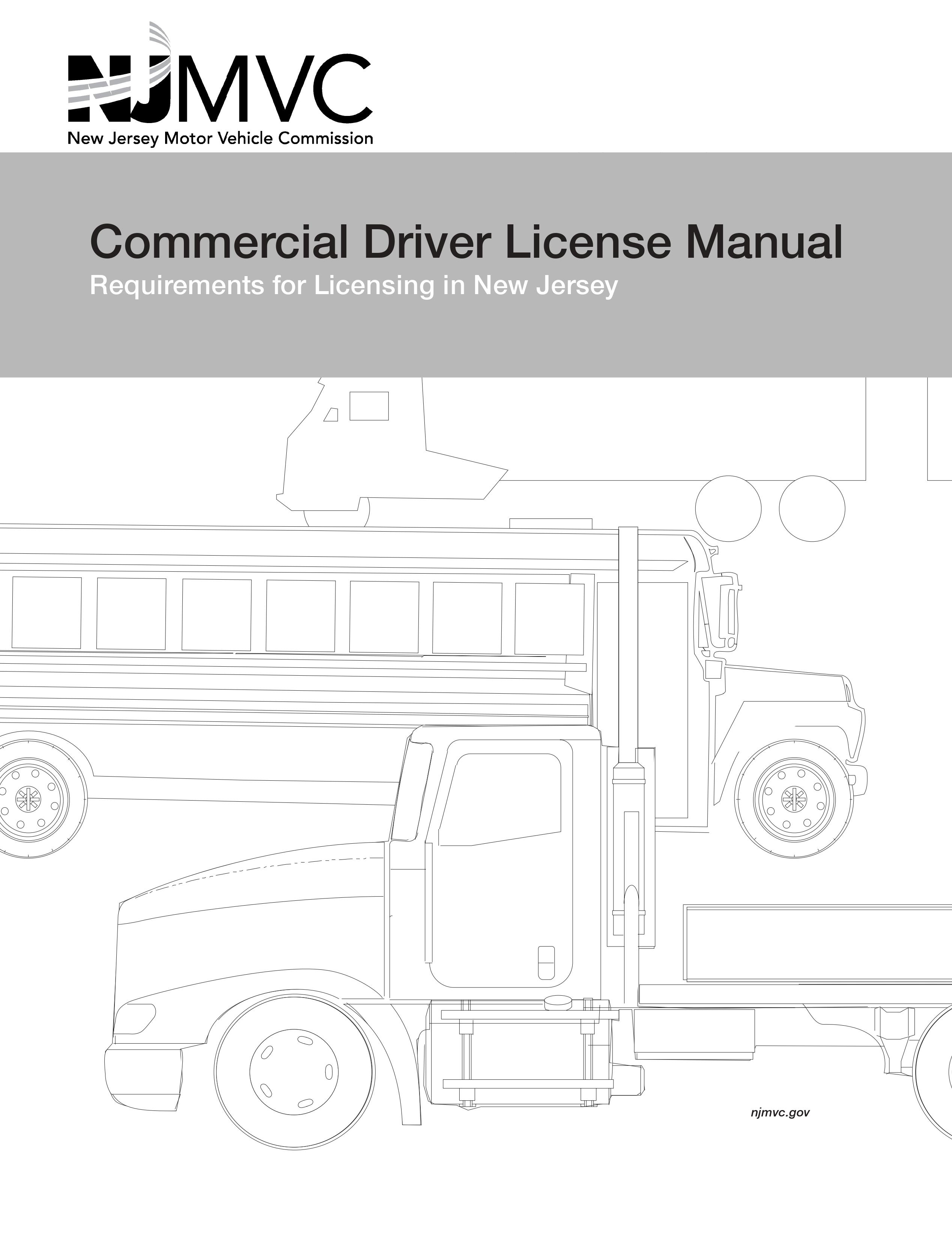 New Jersey's CDL Manual