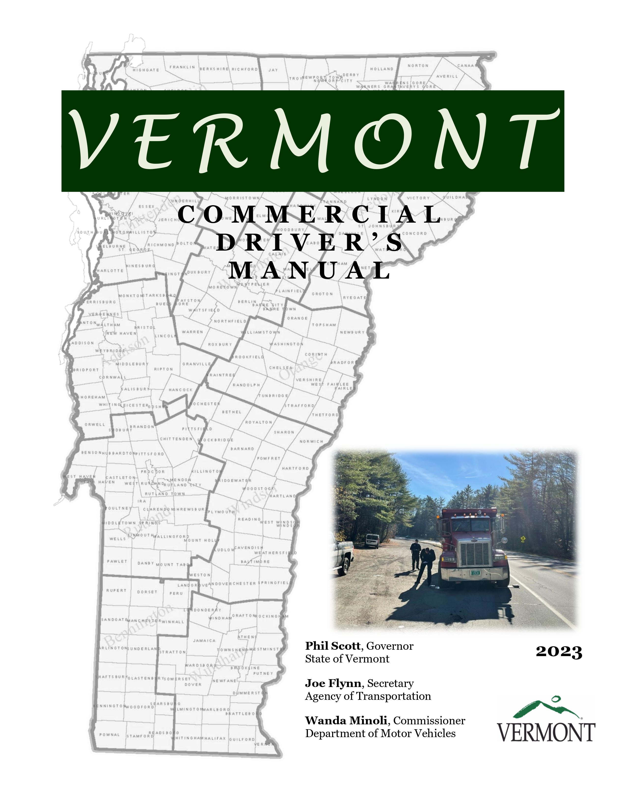 Vermont's CDL Manual